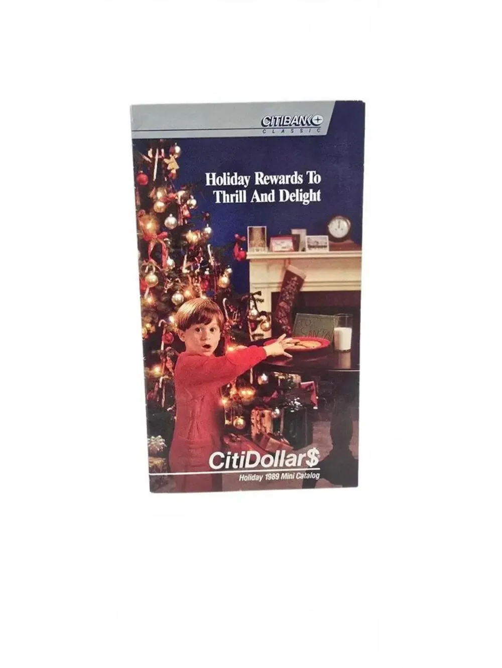 Citibank CitiDollar$ Holiday 1989 Mini Catalog